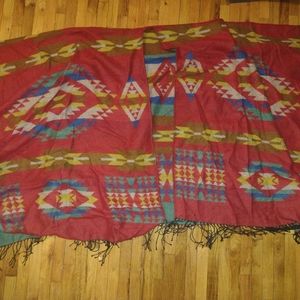 Aztec Print Shawl
